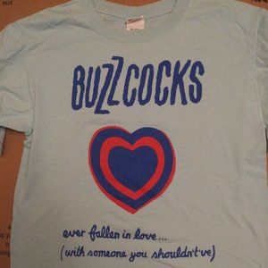 Buzzcocks Ever Fallen In Love Vintage T-Shirt (Size Medium) NEW Punk Rock